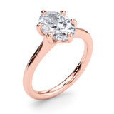 Solitaire Oval Engagement Ring (85427)