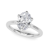 Solitaire Oval Engagement Ring (85427)
