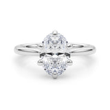 Solitaire Oval Engagement Ring (85427)