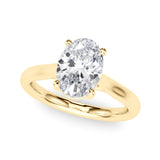 Solitaire Oval Engagement Ring (85435)