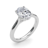 Solitaire Oval Engagement Ring (85435)