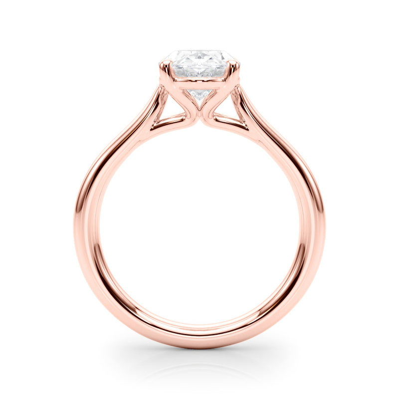 Solitaire Oval Engagement Ring (85435)