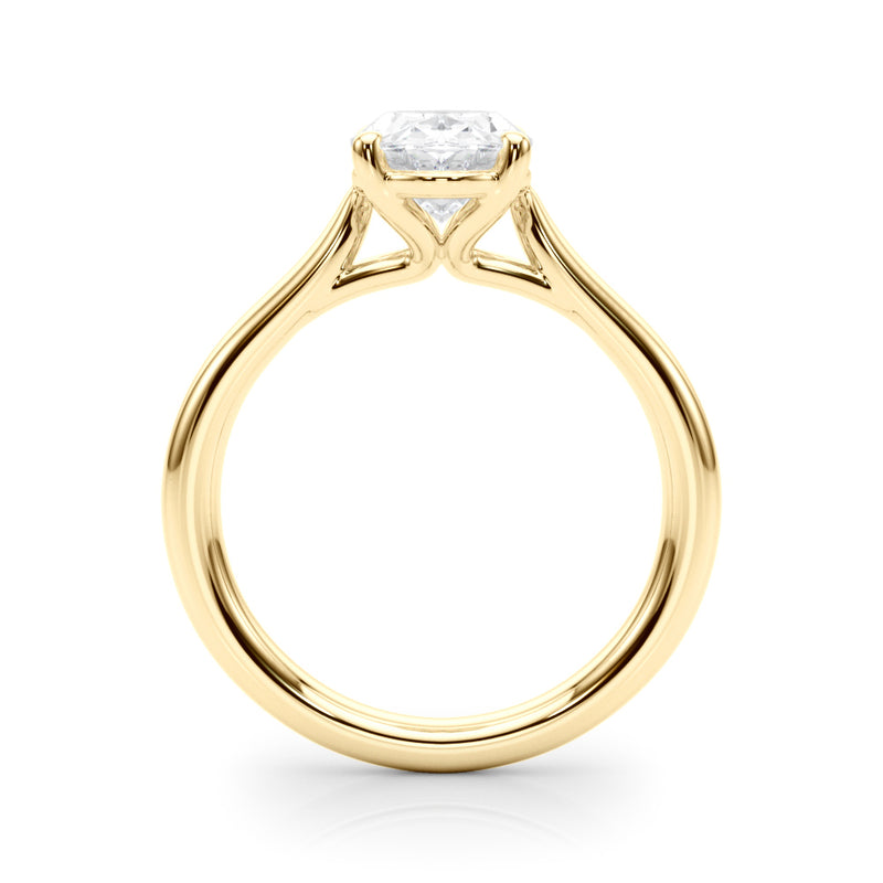 Solitaire Oval Engagement Ring (85435)