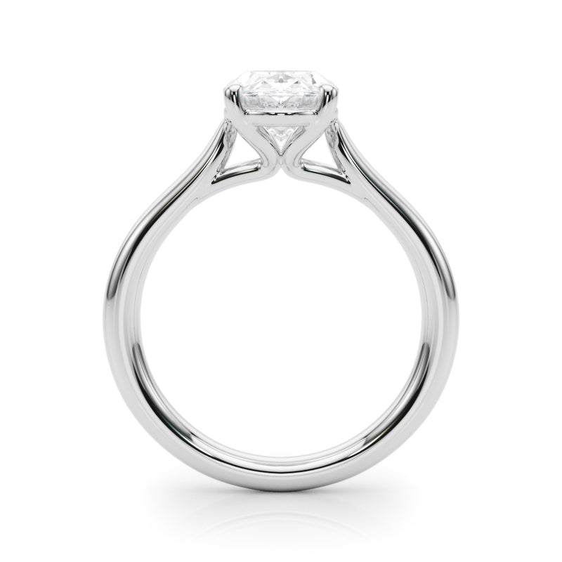 Solitaire Oval Engagement Ring (85435)