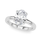 Oval Solitaire Engagement Ring