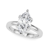 Marquise Solitaire Engagement Ring (85447)