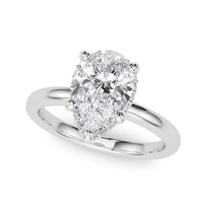Pear Halo Engagement Ring (85451-7.5X5.25)