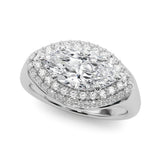 Marquise Trellis Engagement Ring (85463)