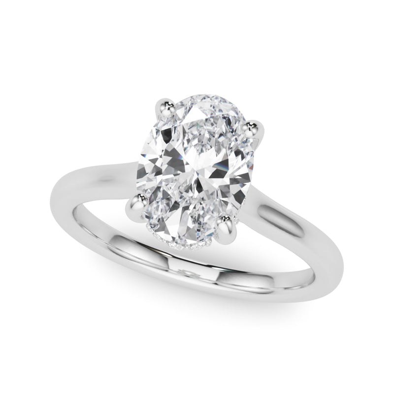 Oval Engagement Ring