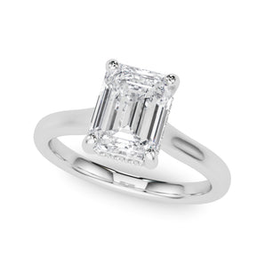 Emerald Engagement Ring