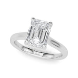 Emerald Engagement Ring