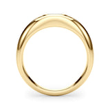 Solitaire Ov Bezel Set Engagement Ring (85480)
