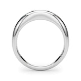 Solitaire Ov Bezel Set Engagement Ring (85480)