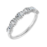 1/4 ct tw Diamond Lab Grown Anniversary Band in 14K White Gold...