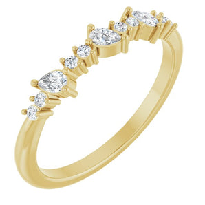 The Indigo — Diamond Anniversary Band - Yellow