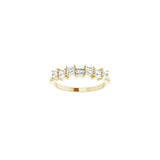 1/3 ct tw Diamond Lab Grown Anniversary Band in 14K White Gold... - view 3