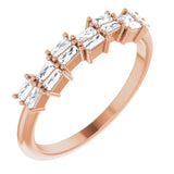 The Xander — Diamond Anniversary Band - Rose