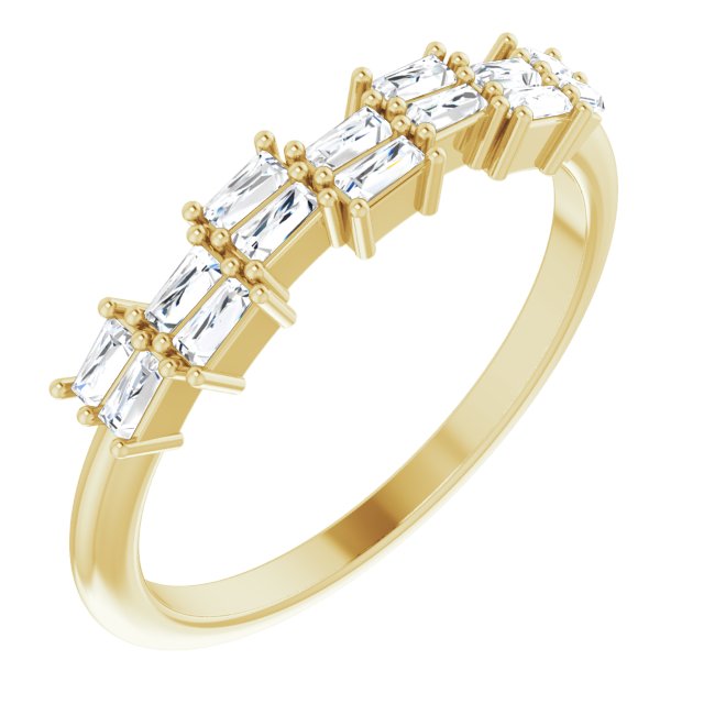 The Xander — Diamond Anniversary Band - Yellow