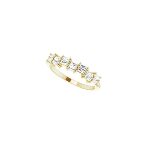 1/3 ct tw Diamond Lab Grown Anniversary Band in 14K White Gold... - view 5