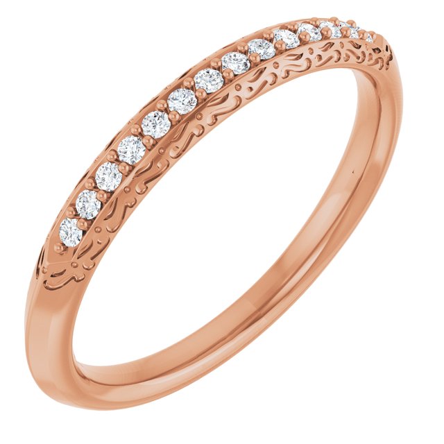 The Yalta — Diamond Anniversary Band - Rose