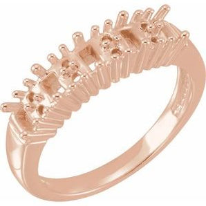 The Saoirse Anniversary Band — Rose Gold