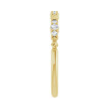 1/6 ct tw Diamond Lab Grown Anniversary Band in 14K White Gold... - view 4