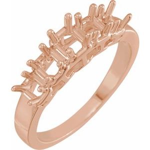 The Caoimhe Anniversary Band — Rose Gold