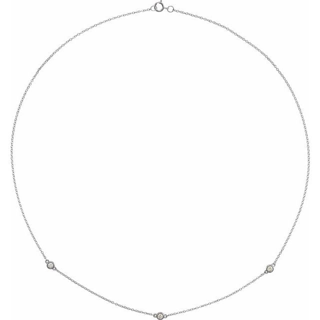 The Opaline — Diamond Necklace - Yellow