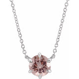 The Nadja — Diamond Necklace - Rose