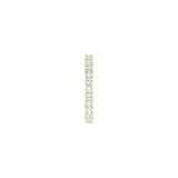 1 1/3 ct tw Eternity Lab Grown Anniversary Band in 14K White Gold... - view 4