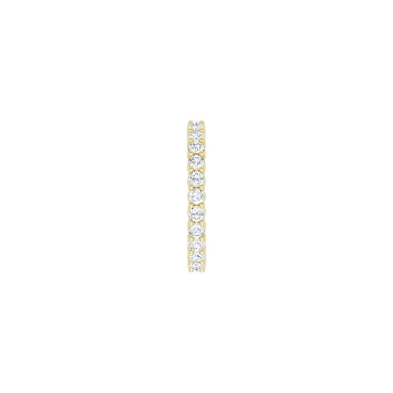 1 1/3 ct tw Eternity Lab Grown Anniversary Band in 14K White Gold... - view 4