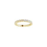 1 1/3 ct tw Eternity Lab Grown Anniversary Band in 14K White Gold... - view 3