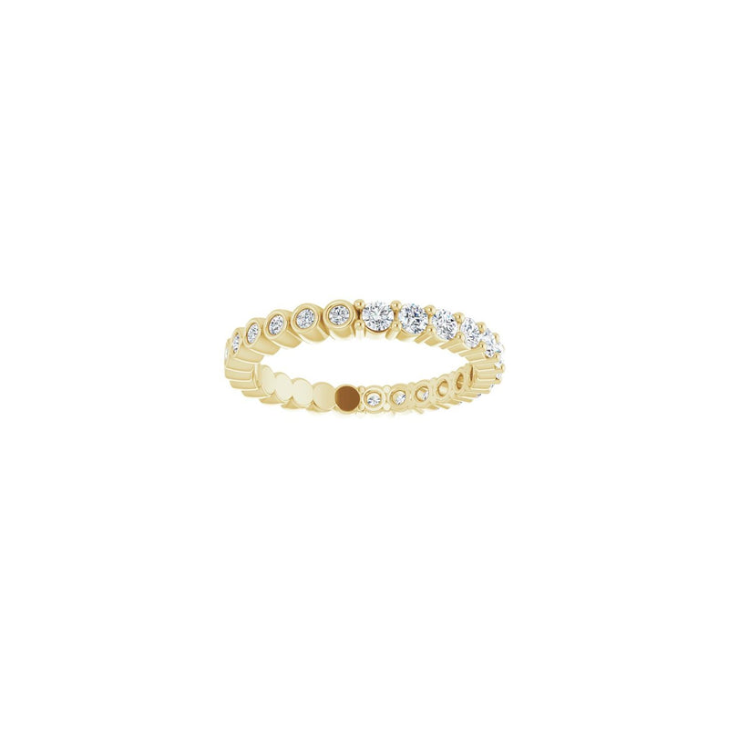 1 1/3 ct tw Eternity Lab Grown Anniversary Band in 14K White Gold... - view 3