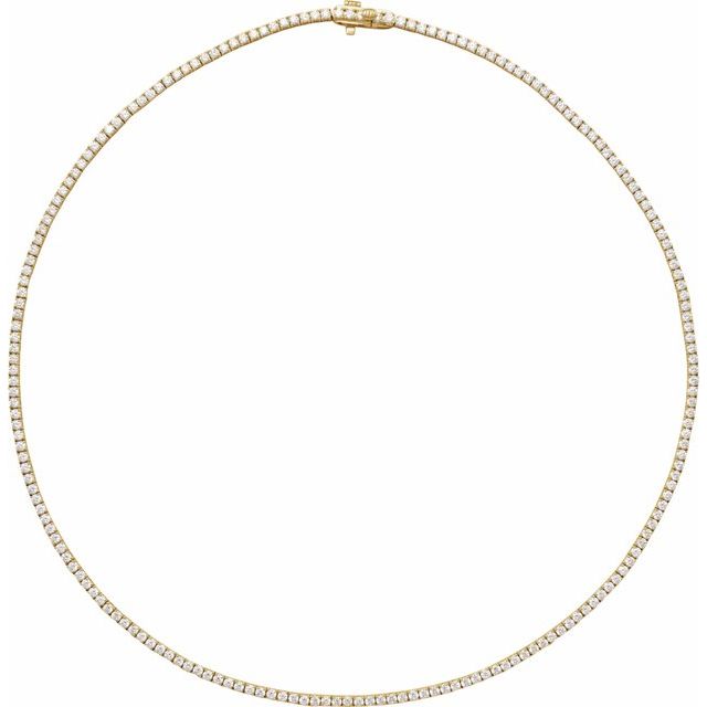 The Willa — Diamond Necklace - Yellow