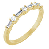 The Freya — Diamond Anniversary Band - Yellow