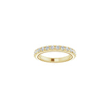 1 1/2 ct tw Eternity Lab Grown Anniversary Band in 14K White Gold... - view 3