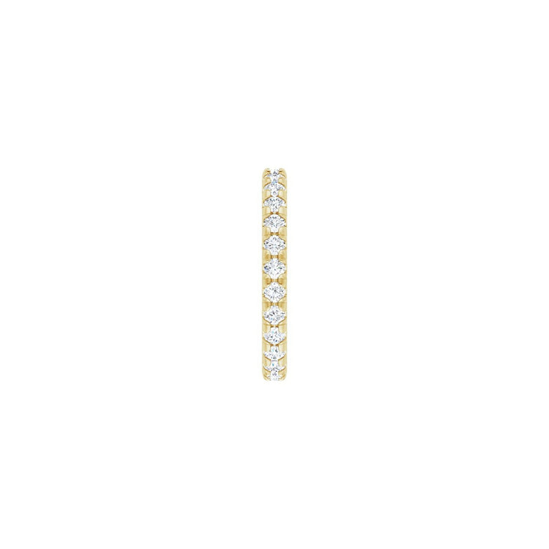 1 1/2 ct tw Eternity Lab Grown Anniversary Band in 14K White Gold... - view 4