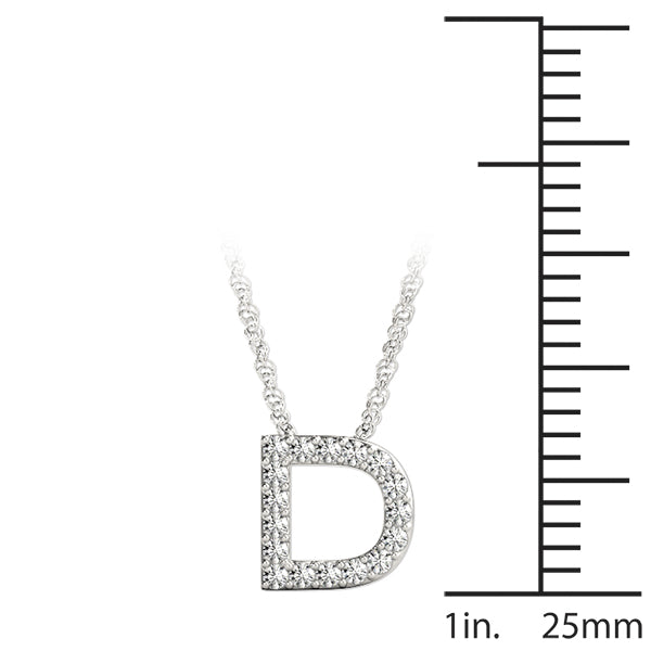 1/10 Cttw E Initial - alt view