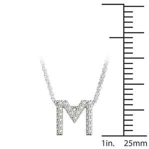 1/10 Cttw M Initial - alt view