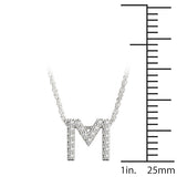 1/10 Cttw M Initial - alt view