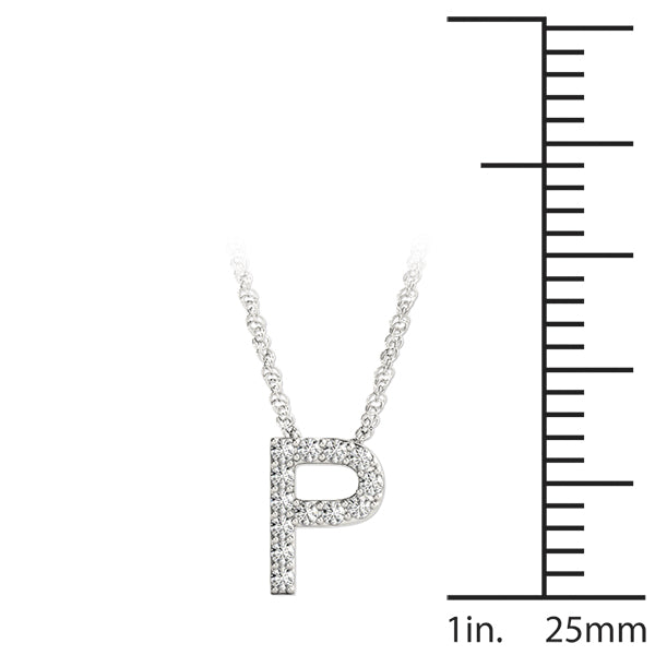 1/15 Cttw P Initial - alt view