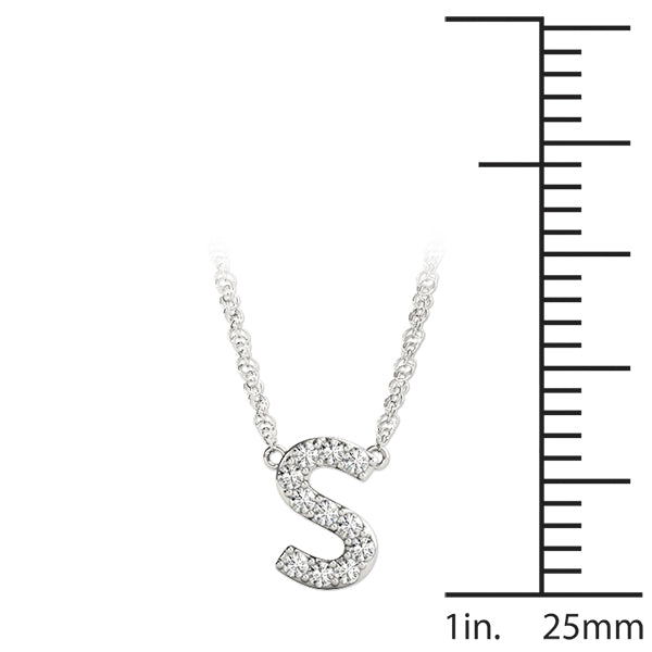1/20 Cttw S Initial - alt view