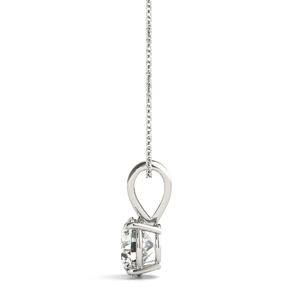 1ct (6.5mm)4pr Wire Pendant - alt view
