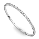 Flexible Eternity Bangle - alt view