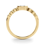 With Oval Color Center Ring - alt view