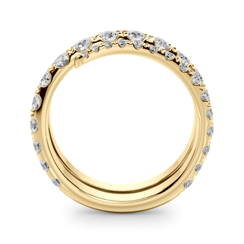Split Shank Swirl Band - alt view