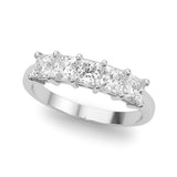 5 Stone Band Princess Cut