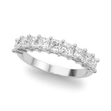 9 Stone Band Princess Cut