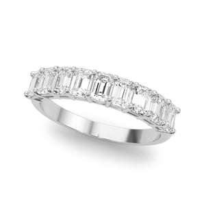 9 Stone Band Emerald Cut