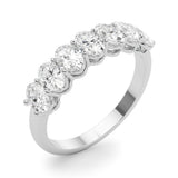 7 Stone Band Oval - alt view